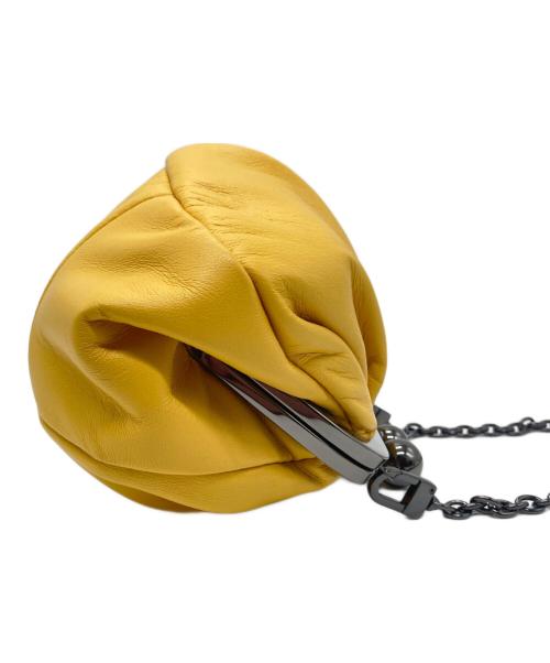 WEEKEND Max Mara（ウィークエンド マックスマーラ）Weekend Max Mara (ウィークエンド マックスマーラ) パスティチーノ ショルダーバッグ イエローの古着・服飾アイテム