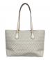 MICHAEL KORS (マイケル・コース) SHEILA ミッドファスナー トート ラージ ホワイト 未使用品：10000円