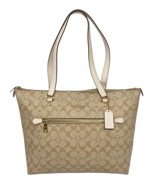 COACH（コーチ）COACH (コーチ) トートバッグ ベージュの古着・服飾アイテム
