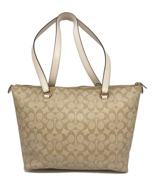 COACH（コーチ）COACH (コーチ) トートバッグ ベージュの古着・服飾アイテム