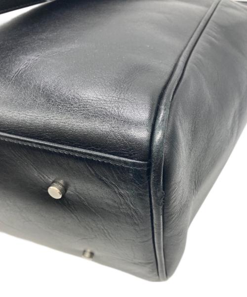 aniary（アニアリ）aniary (アニアリ) レザートートバッグ ブラックの古着・服飾アイテム