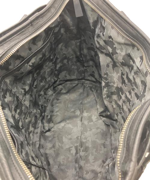 aniary（アニアリ）aniary (アニアリ) レザートートバッグ ブラックの古着・服飾アイテム