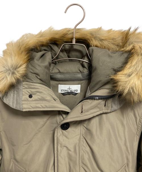 STONE ISLAND（ストーンアイランド）STONE ISLAND (ストーンアイランド) MICRO REPS DOWN カーキ サイズ:Sの古着・服飾アイテム