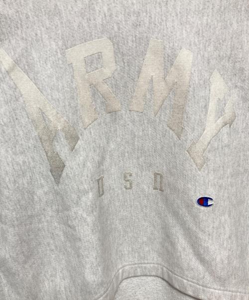 Champion（チャンピオン）Champion (チャンピオン) USU GALLERY (ユーエスユー ギャラリー) クルーネックスウェット グレー サイズ:Lの古着・服飾アイテム