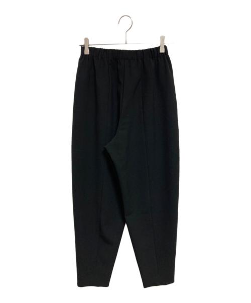 ENFOLD（エンフォルド）ENFOLD (エンフォルド) FRONT-CURVE PANTS ブラック サイズ:36の古着・服飾アイテム