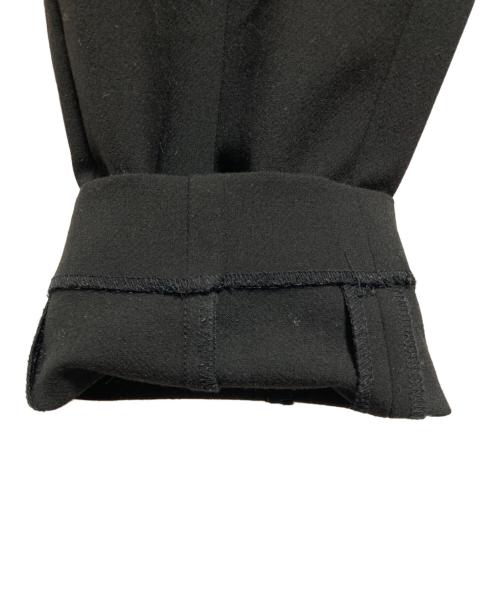 ENFOLD（エンフォルド）ENFOLD (エンフォルド) FRONT-CURVE PANTS ブラック サイズ:36の古着・服飾アイテム