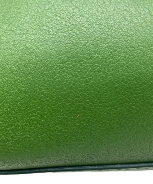 CELINE（セリーヌ）CELINE (セリーヌ) ラゲージ ナノショッパー 2WAYショルダーバッグ グリーンの古着・服飾アイテム