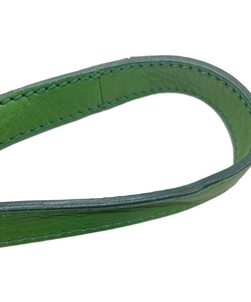 CELINE（セリーヌ）CELINE (セリーヌ) ラゲージ ナノショッパー 2WAYショルダーバッグ グリーンの古着・服飾アイテム