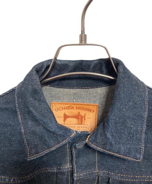 内田縫製（ウチダホウセイ）内田縫製 (ウチダホウセイ) 1st-2nd type DENIM JAKET インディゴ サイズ:XSの古着・服飾アイテム