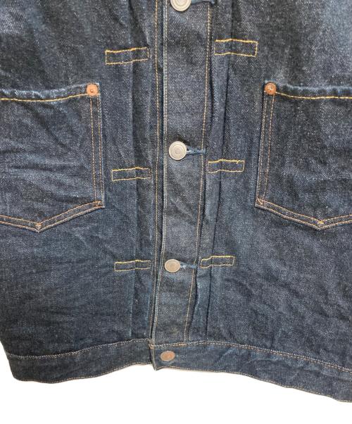 内田縫製（ウチダホウセイ）内田縫製 (ウチダホウセイ) 1st-2nd type DENIM JAKET インディゴ サイズ:XSの古着・服飾アイテム