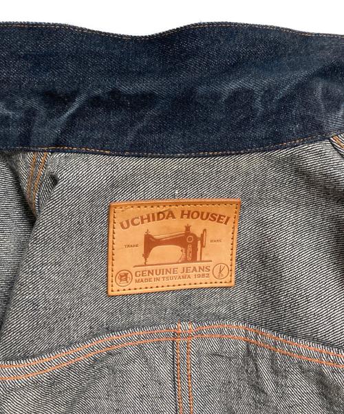 内田縫製（ウチダホウセイ）内田縫製 (ウチダホウセイ) 1st-2nd type DENIM JAKET インディゴ サイズ:XSの古着・服飾アイテム