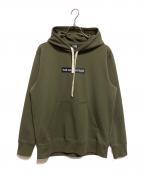THE NORTH FACEザ ノース フェイス）の古着「BOX LOGO HOODIE」｜オリーブ