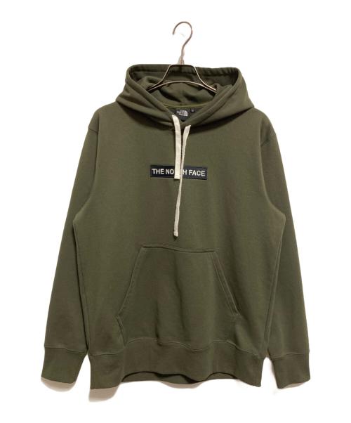 THE NORTH FACE（ザ ノース フェイス）THE NORTH FACE (ザ ノース フェイス) BOX LOGO HOODIE オリーブ サイズ:Lの古着・服飾アイテム