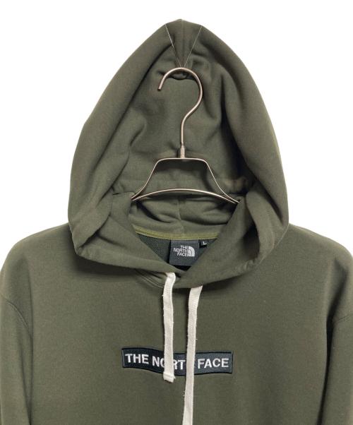 THE NORTH FACE（ザ ノース フェイス）THE NORTH FACE (ザ ノース フェイス) BOX LOGO HOODIE オリーブ サイズ:Lの古着・服飾アイテム