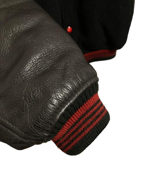MEN'S BIGI（メンズビギ）MEN'S BIGI (メンズビギ) ウールスタジャン ブラック サイズ:4の古着・服飾アイテム