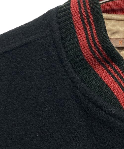MEN'S BIGI（メンズビギ）MEN'S BIGI (メンズビギ) ウールスタジャン ブラック サイズ:4の古着・服飾アイテム