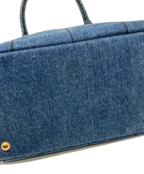 PRADA（プラダ）PRADA (プラダ) カナパ トートバッグ インディゴの古着・服飾アイテム