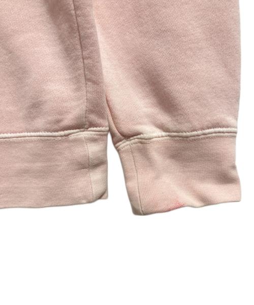 stussy（ステューシー）stussy (ステューシー) ピグメントプルオーバーパーカー ピンク サイズ:Sの古着・服飾アイテム