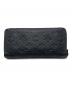 LOUIS VUITTON (ルイ ヴィトン) ジッピーウォレットヴェルティカル ブラック：30000円