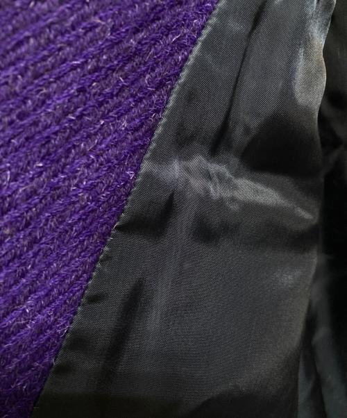 Christian Dior（クリスチャン ディオール）Christian Dior (クリスチャン ディオール) ウールコート パープル サイズ:9の古着・服飾アイテム