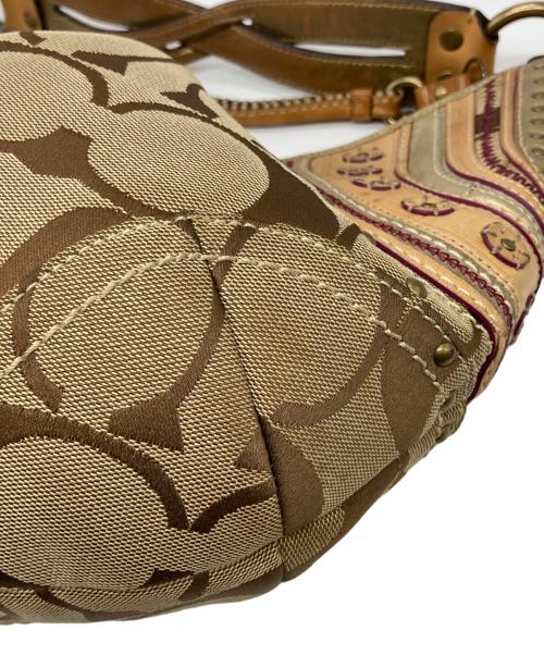 COACH（コーチ）COACH (コーチ) ワンショルダーバッグ ベージュの古着・服飾アイテム