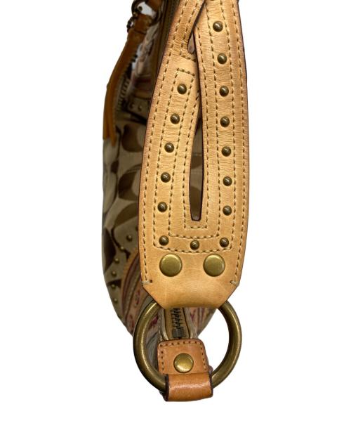 COACH（コーチ）COACH (コーチ) ワンショルダーバッグ ベージュの古着・服飾アイテム