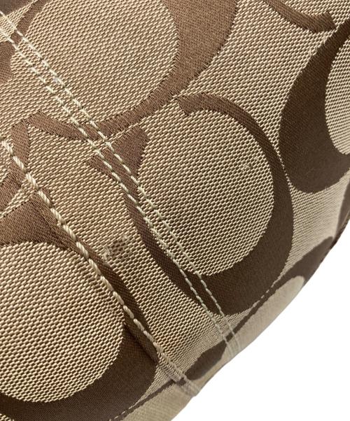 COACH（コーチ）COACH (コーチ) ワンショルダーバッグ ベージュの古着・服飾アイテム