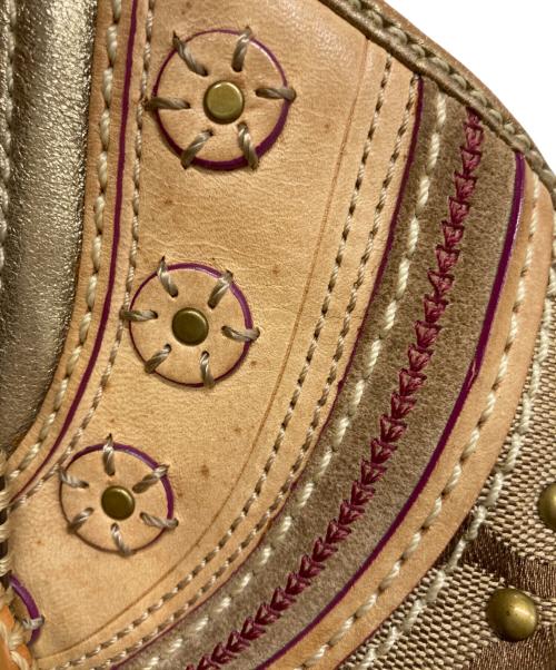 COACH（コーチ）COACH (コーチ) ワンショルダーバッグ ベージュの古着・服飾アイテム