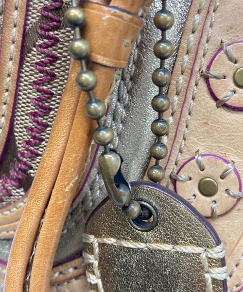 COACH（コーチ）COACH (コーチ) ワンショルダーバッグ ベージュの古着・服飾アイテム