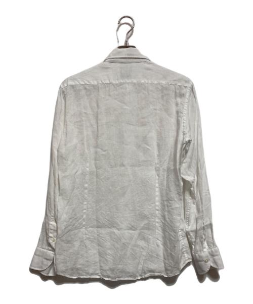 Brilla per il gusto（ブリッラ ペル イルグースト）Brilla per il gusto (ブリッラ ペル イルグースト) リネン カッタウェイ ワイドカラーシャツ ホワイト サイズ:Mの古着・服飾アイテム