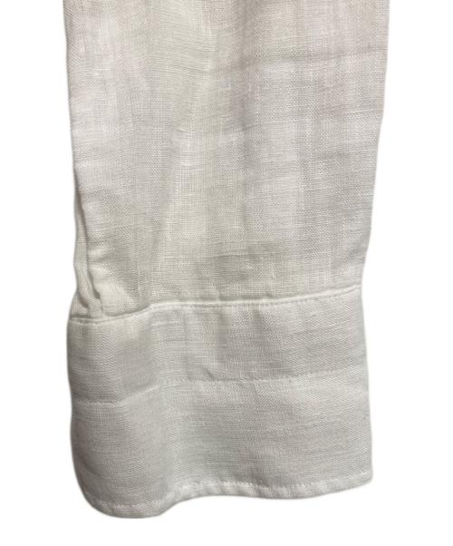 Brilla per il gusto（ブリッラ ペル イルグースト）Brilla per il gusto (ブリッラ ペル イルグースト) リネン カッタウェイ ワイドカラーシャツ ホワイト サイズ:Mの古着・服飾アイテム