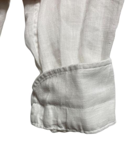 Brilla per il gusto（ブリッラ ペル イルグースト）Brilla per il gusto (ブリッラ ペル イルグースト) リネン カッタウェイ ワイドカラーシャツ ホワイト サイズ:Mの古着・服飾アイテム