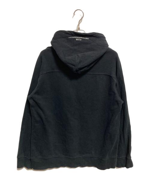 s'yte（サイト）s'yte (サイト) プリントプルオーバーパーカー ブラック サイズ:4の古着・服飾アイテム