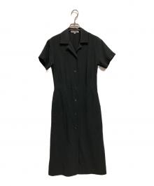 JIL SANDER（ジルサンダー）の古着「S/Sシャツワンピース」｜ブラック
