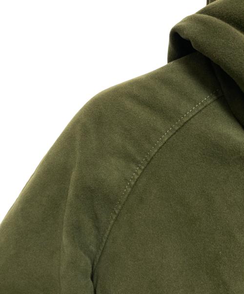 LAVENHAM（ラベンハム）LAVENHAM (ラベンハム) 切替フーデットキルティングコート グリーン サイズ:34の古着・服飾アイテム