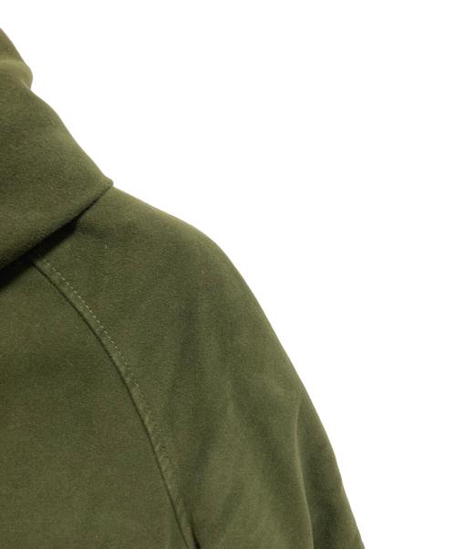 LAVENHAM（ラベンハム）LAVENHAM (ラベンハム) 切替フーデットキルティングコート グリーン サイズ:34の古着・服飾アイテム