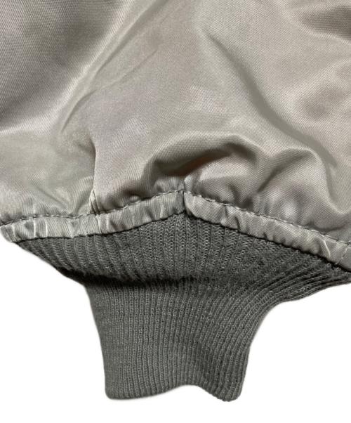 ALPHA（アルファ）ALPHA (アルファ) 90’s MA-1ジャケット シルバー サイズ:XX-LARGEの古着・服飾アイテム