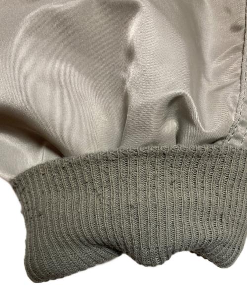 ALPHA（アルファ）ALPHA (アルファ) 90’s MA-1ジャケット シルバー サイズ:XX-LARGEの古着・服飾アイテム