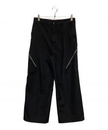 jieda（ジエダ）の古着「DRAPING OVER SLACKS」｜ブラック