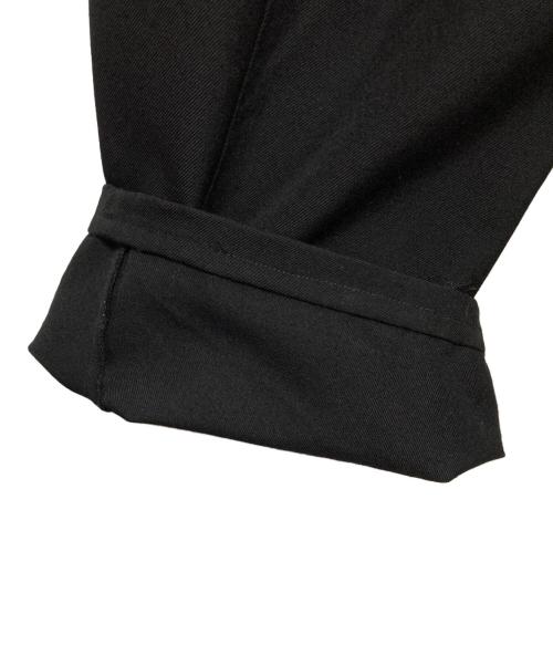 jieda（ジエダ）jieda (ジエダ) DRAPING OVER SLACKS ブラック サイズ:2の古着・服飾アイテム