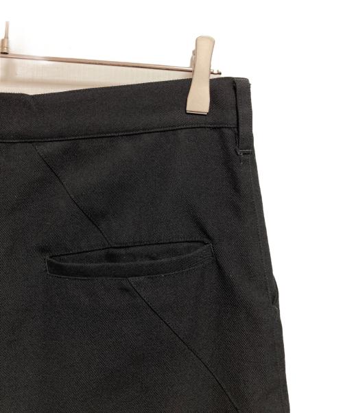 jieda（ジエダ）jieda (ジエダ) DRAPING OVER SLACKS ブラック サイズ:2の古着・服飾アイテム