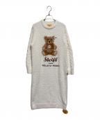 gelato piqueジェラートピケ）の古着「Steiff パウダージャガードワンピース」｜ベージュ