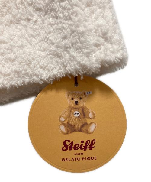 gelato pique（ジェラートピケ）gelato pique (ジェラートピケ) Steiff パウダージャガードワンピース ベージュ サイズ:FREE 未使用品の古着・服飾アイテム