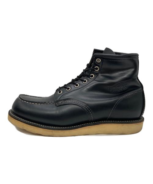 RED WING（レッドウィング）RED WING (レッドウィング) 6-inch Classic Moc ブーツ ブラック サイズ:8 1/2の古着・服飾アイテム