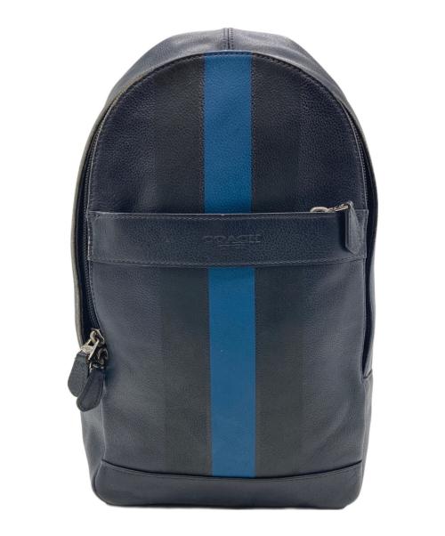 COACH（コーチ）COACH (コーチ) ショルダーバッグ ネイビーの古着・服飾アイテム