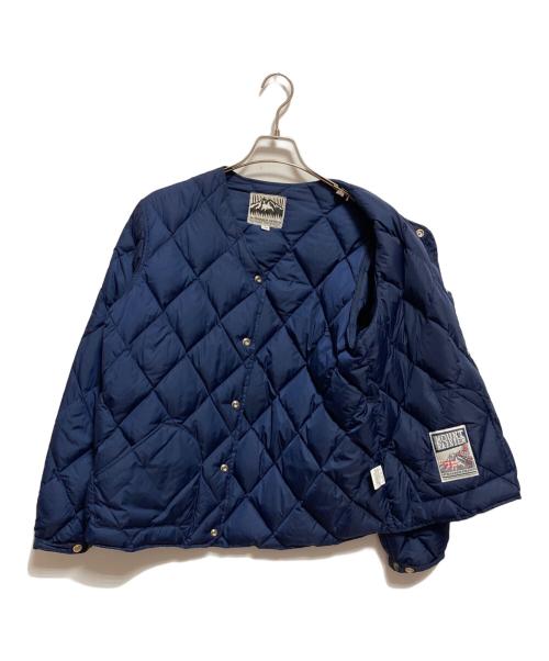 Mt. Rainier Design（マウントレイニアデザイン）Mt. Rainier Design (マウントレイニアデザイン) キルティングジャケット ネイビー サイズ:Lの古着・服飾アイテム