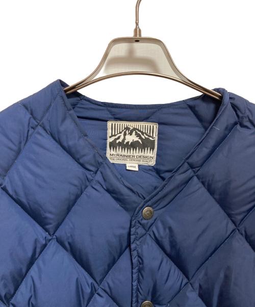 Mt. Rainier Design（マウントレイニアデザイン）Mt. Rainier Design (マウントレイニアデザイン) キルティングジャケット ネイビー サイズ:Lの古着・服飾アイテム