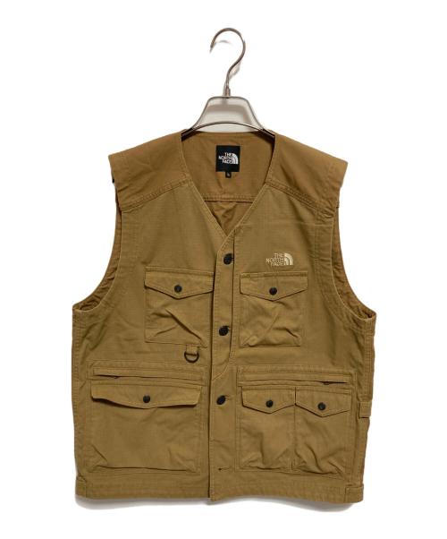 THE NORTH FACE（ザ ノース フェイス）THE NORTH FACE (ザ ノース フェイス) FIREFLY CAMP VEST ベージュ サイズ:Lの古着・服飾アイテム