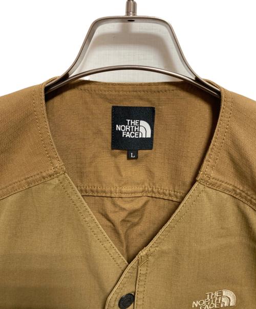 THE NORTH FACE（ザ ノース フェイス）THE NORTH FACE (ザ ノース フェイス) FIREFLY CAMP VEST ベージュ サイズ:Lの古着・服飾アイテム