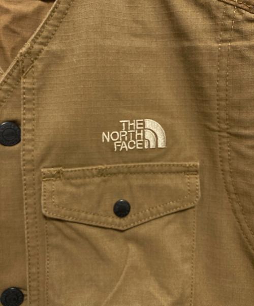 THE NORTH FACE（ザ ノース フェイス）THE NORTH FACE (ザ ノース フェイス) FIREFLY CAMP VEST ベージュ サイズ:Lの古着・服飾アイテム